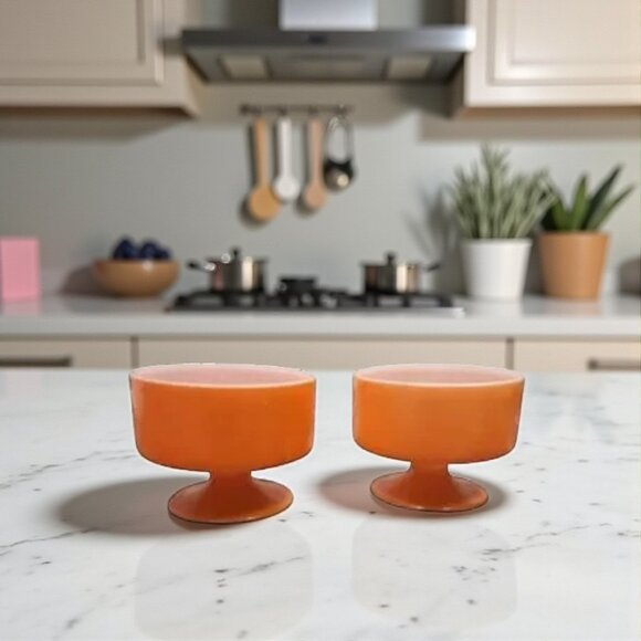 Vintage Federal Glass Sherbet Cups - Picture 1 of 5